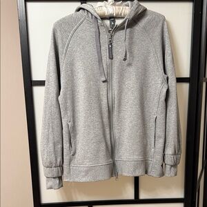 Adidas by Stella McCartney Essential Grey Zip Up Hoodie French Oversize Fit